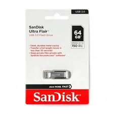 SANDISK 64 FLAIR PENDRIVE 